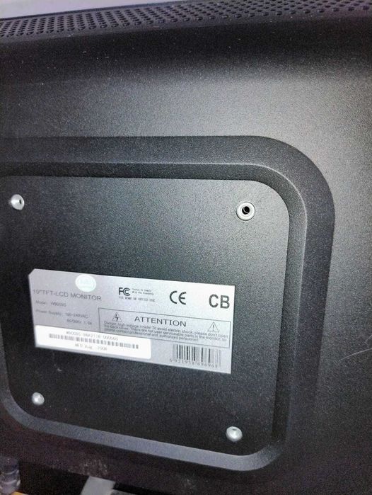 monitor pc view star 19 inch ca nou mufa vga - 100 ron