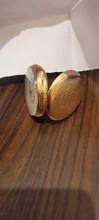Ceas de buzunar cu carcasa din aur 14 ( 585 ) marcat verificat + bon f