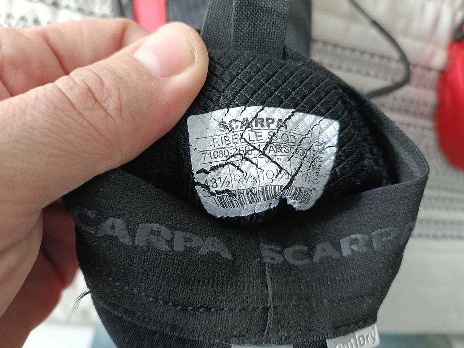 Ghete pentru drumetie/alergat/alpinism SCARPA RIBELLE S HD nr 43-1/2