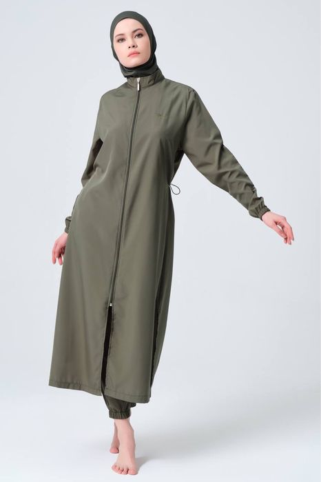 Мусульманский женскии закрытый длинный купальник буркини в наличии