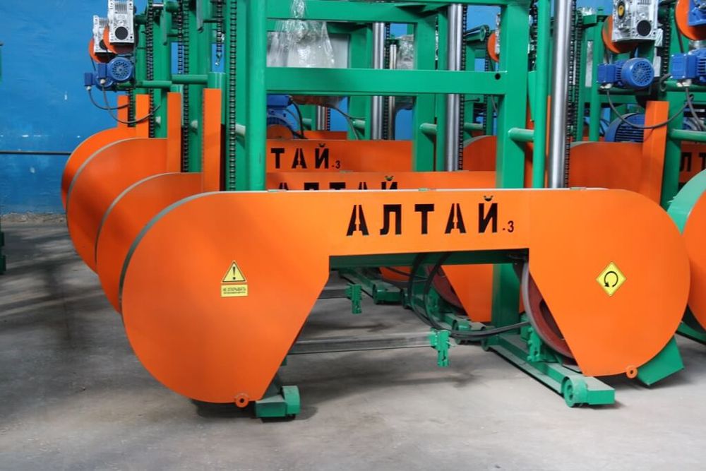 Пилорама ленточная Алтай (900, 900 PROF, 700, 700A, 1000, 1200, 1400)