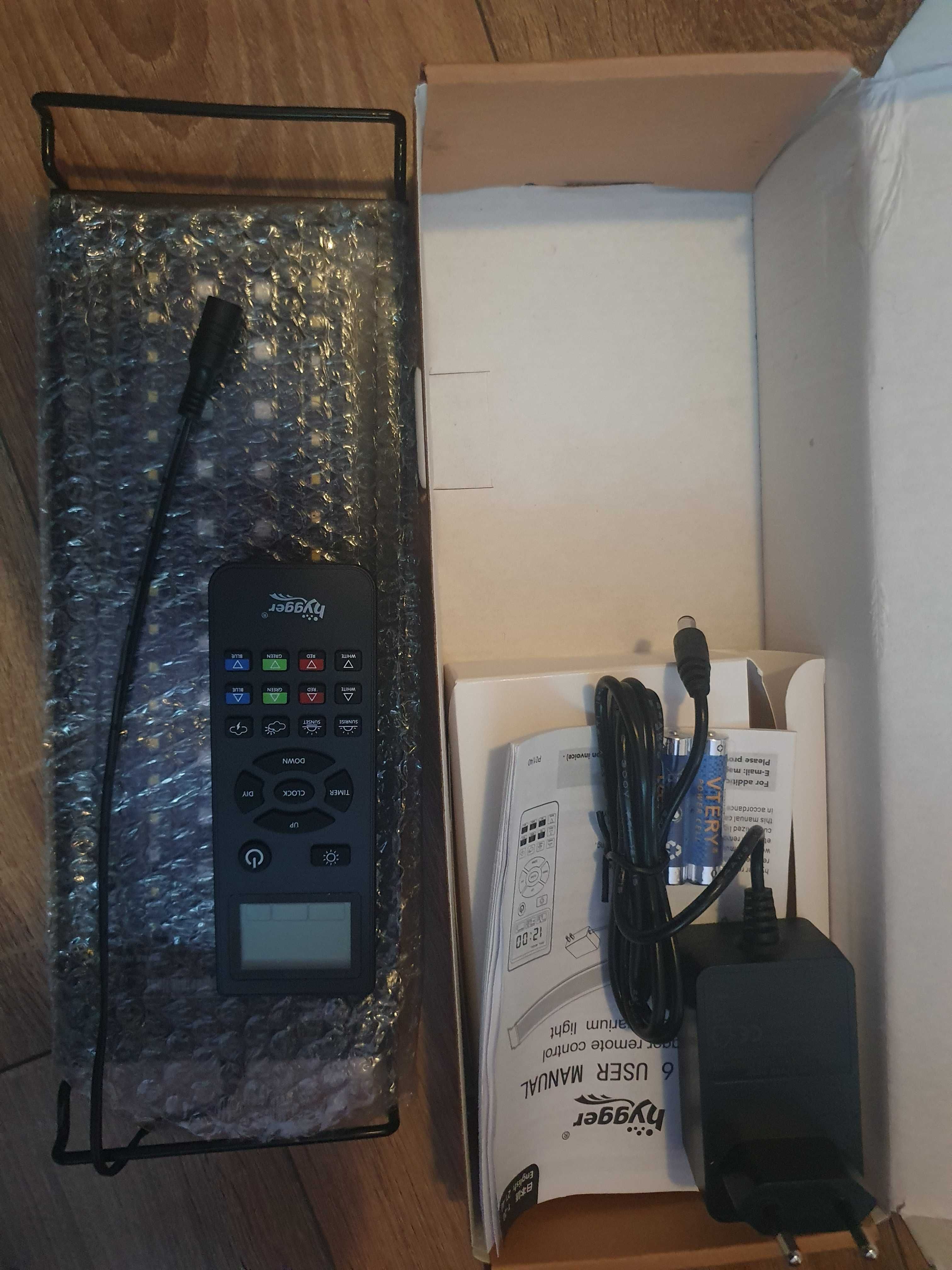 Vand lampa acvariu Hygger HG016, 18W, telecomanda, full spectrum