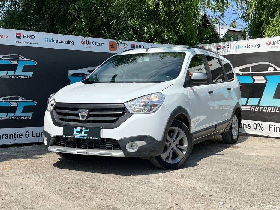 Dacia Lodgy Stepway 82.000 km 2016 Garantie Rate