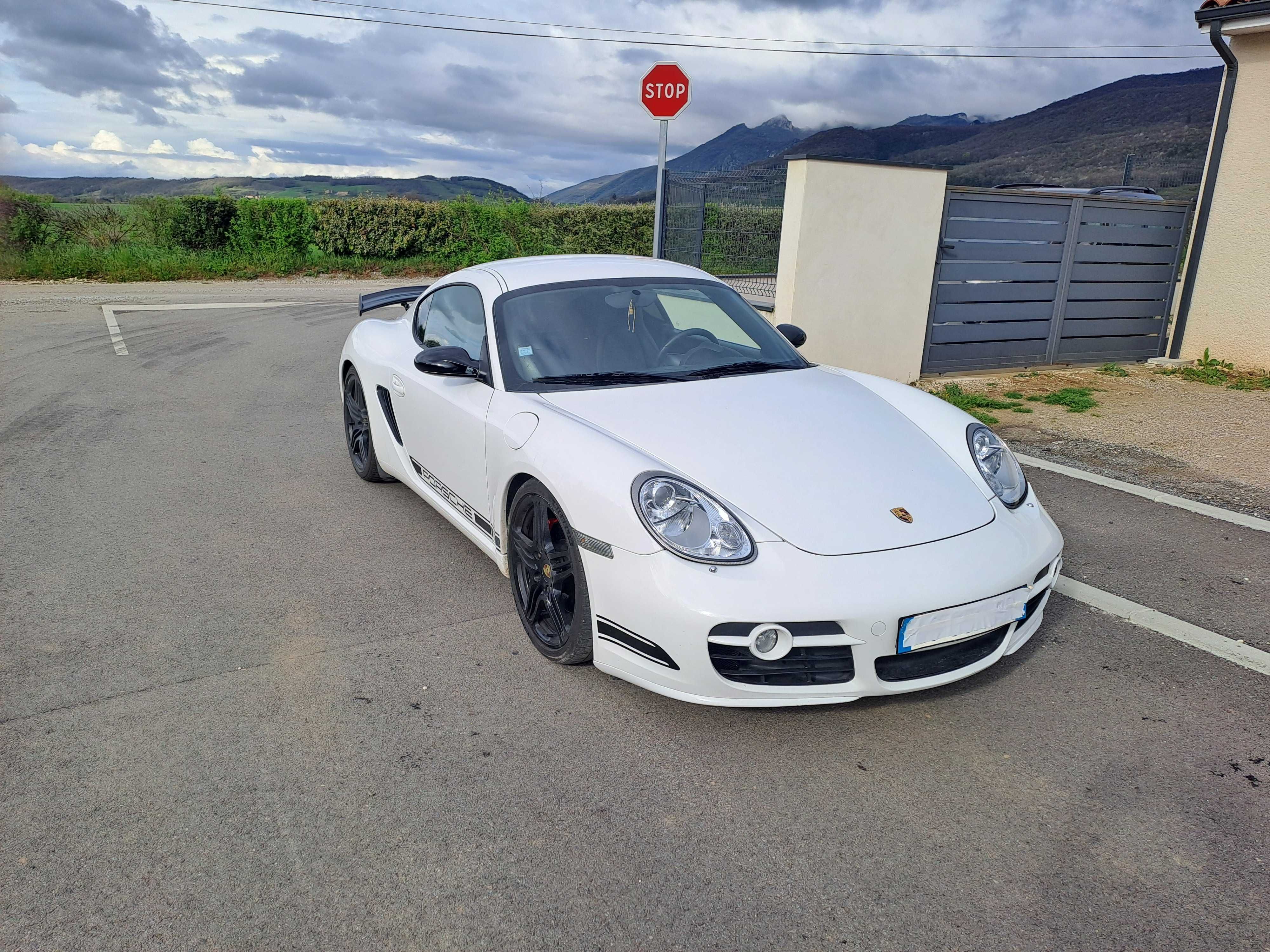 Dezmembrare Porsche Cayman 987, far, capotă, bară de protecție, aripă