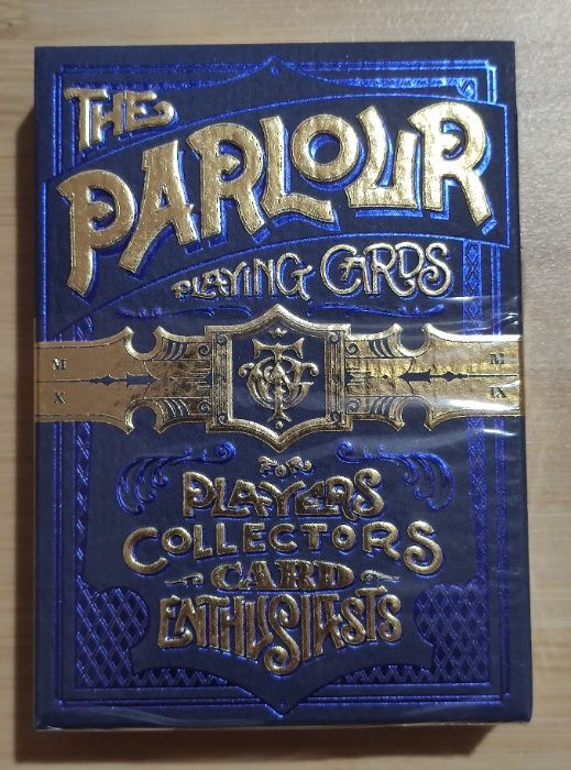 Carti de joc The Parlour Blue playing cards
