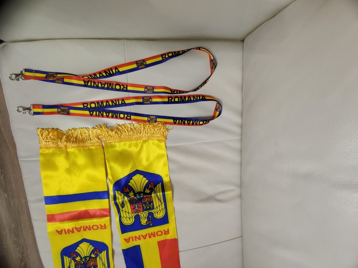 Sapca Romania Tricolor , Eșarfă România , Șnur România ,Minge Romania