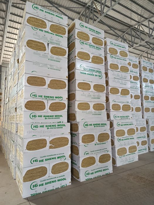 Базальтово Минеральные плиты от Китайская компания "HE SHENG WOOL"