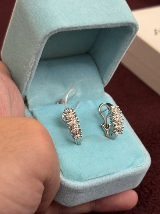 Серьги бриллиант