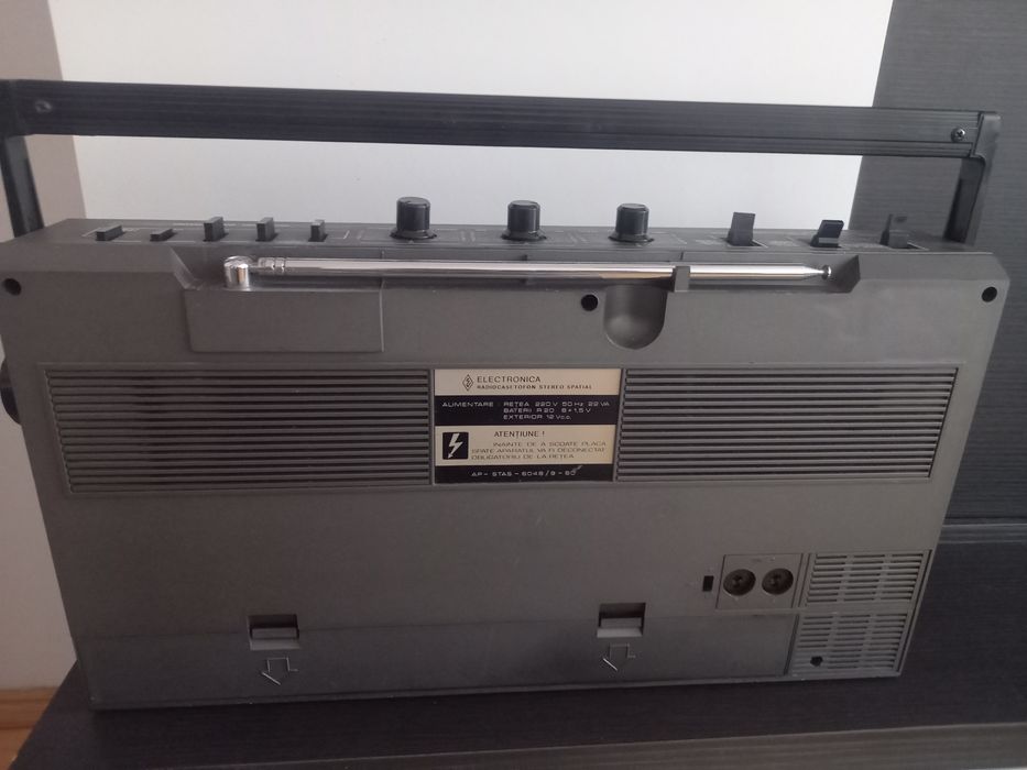 Radiocasetofon romanesc Stereo Spatial