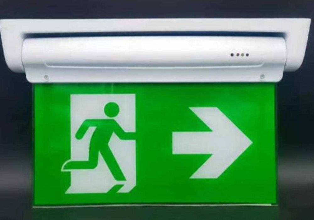 Подвесной аварийный светильник двухсторонний, односторонний