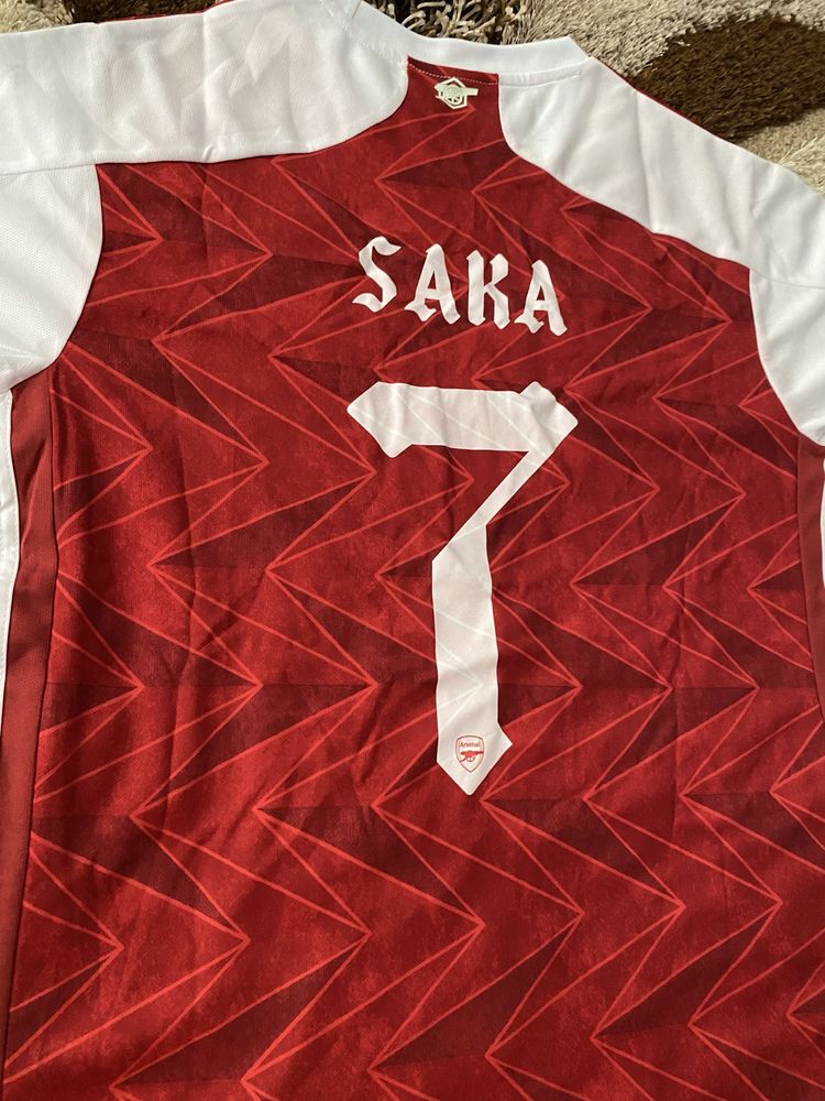 tricou+shorts Arsenal Bukayo Saka 20/21