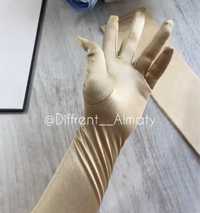 Атласные перчатки