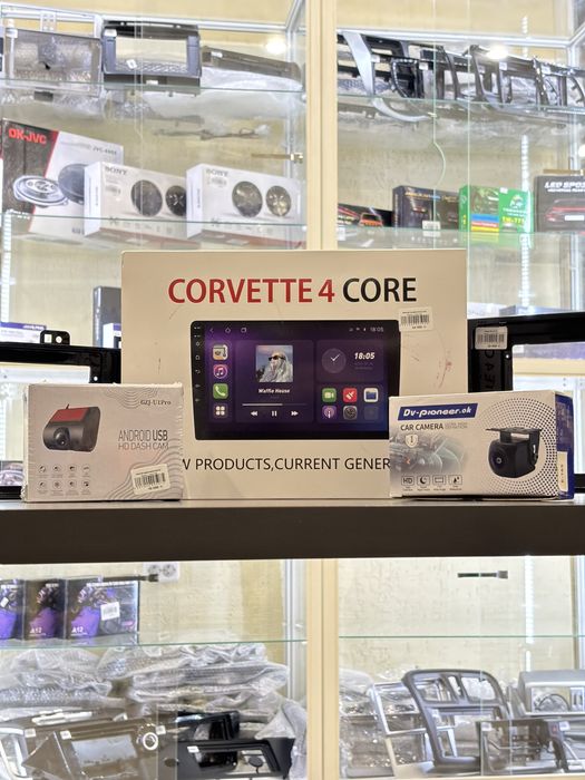Автомагнитола, Android Corvette с Установкой!