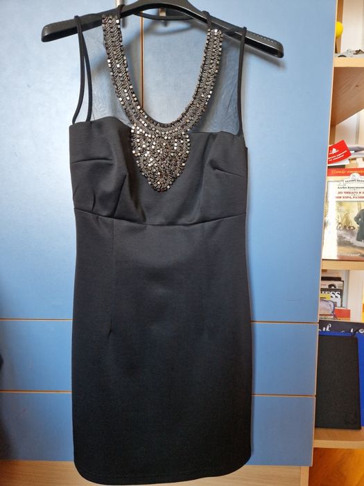 Празнична черна рокля