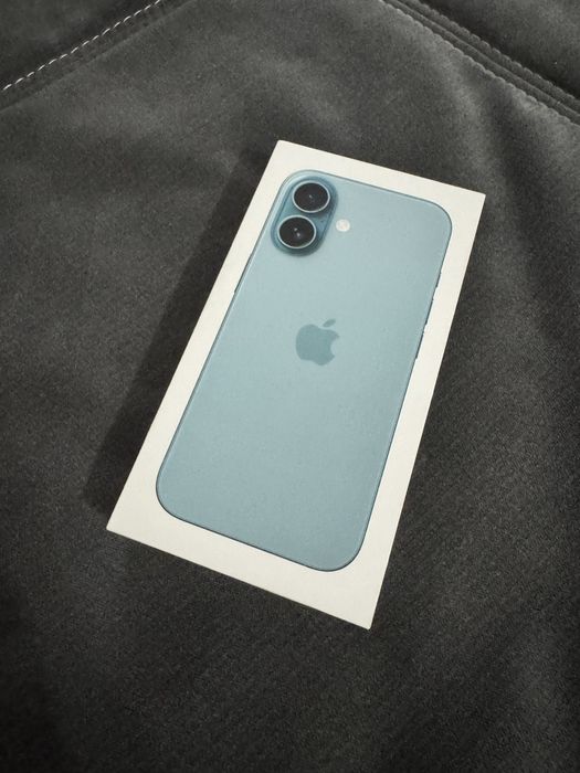 iPhone 16 128Gb Teal / Black Sigilate*