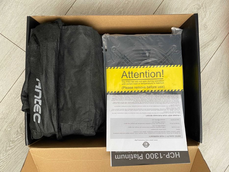 Sursa Antec High Current Pro 1300W, modulara, 80 Plus Platinum