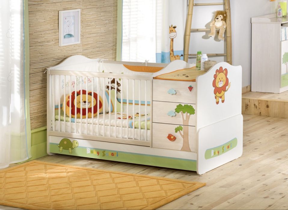 Продам детскую манеж-кровать трансформер Baby Safari Cilek