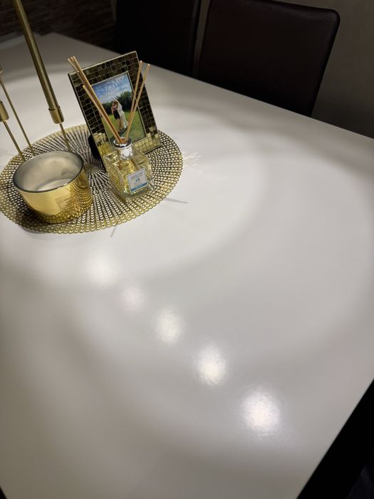 Masa cu 6 scaune piele ecologica