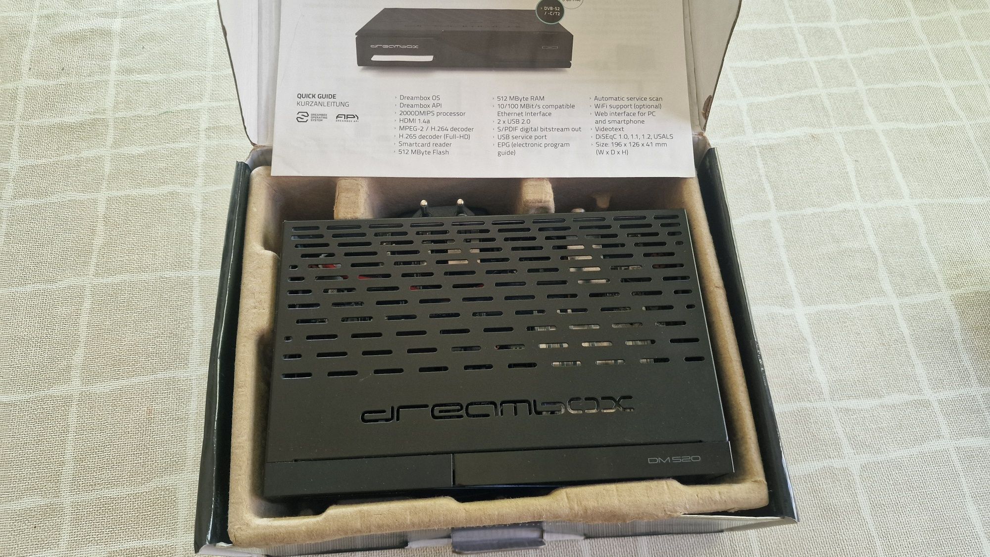 Dreambox 520 HD  DVB-S2