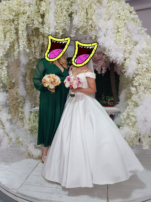 Rochie de mireasa Vladyan din tafta