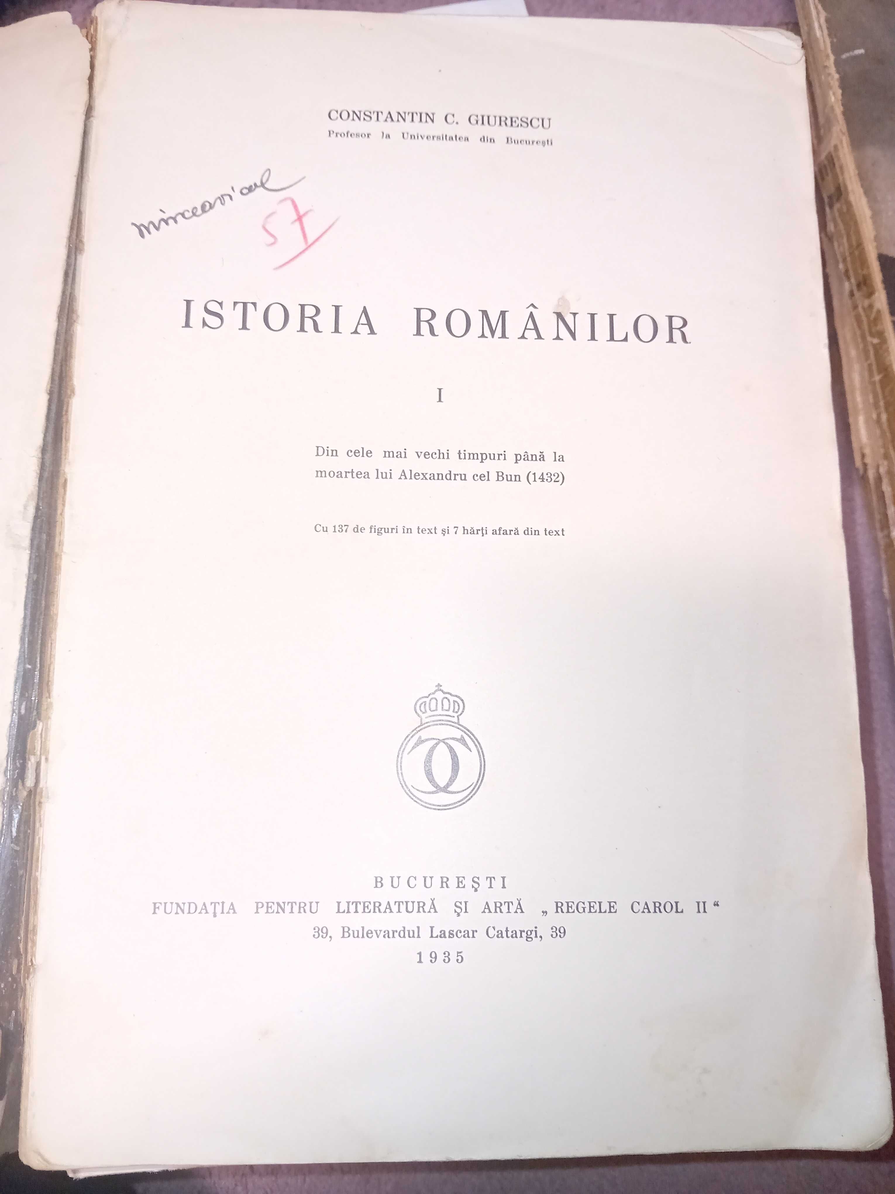 Istoria românilor Giurescu