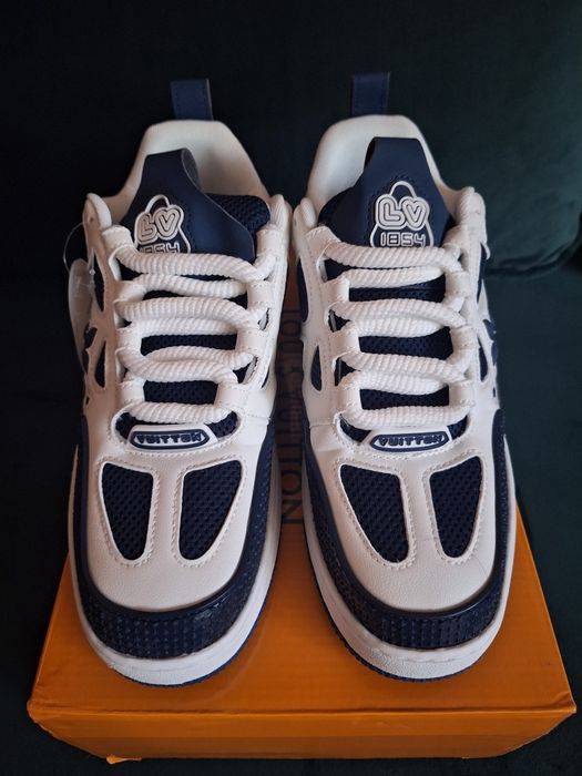 Papuci Louis Vuitton Skate 43 albaștrii - Cadoul Ideal, Urgent