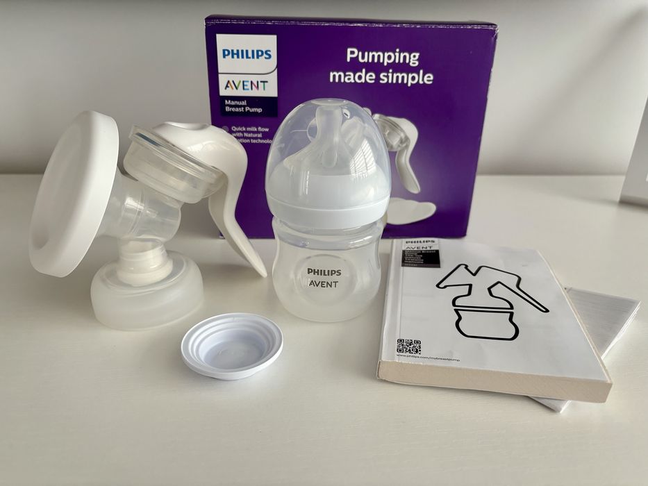 Pompa de san manuala pentru hranire naturala Philips Avent SCF430/10