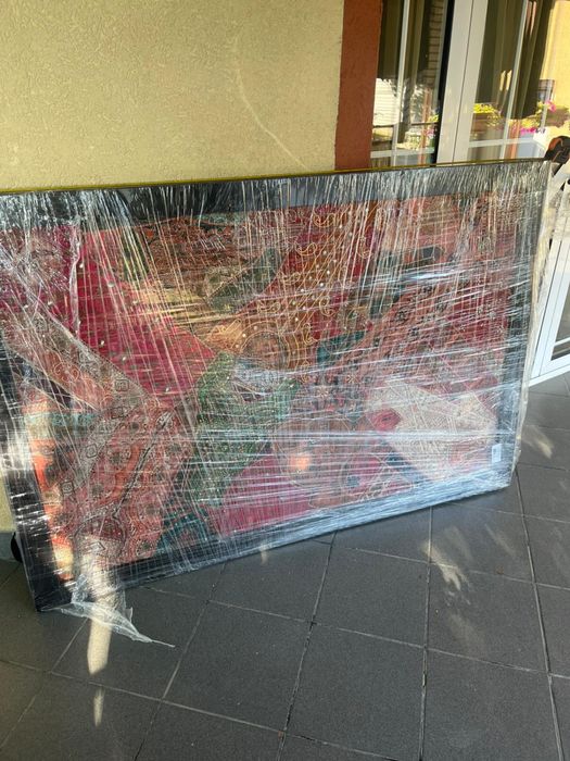 Tablou patchwork India tesut manual 110x160