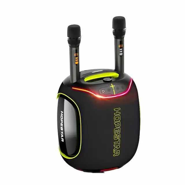 HopeStar PARTY BOX 140/600 (2UHF Mic)/BOX(2*Mic)Беспроводная колонка++