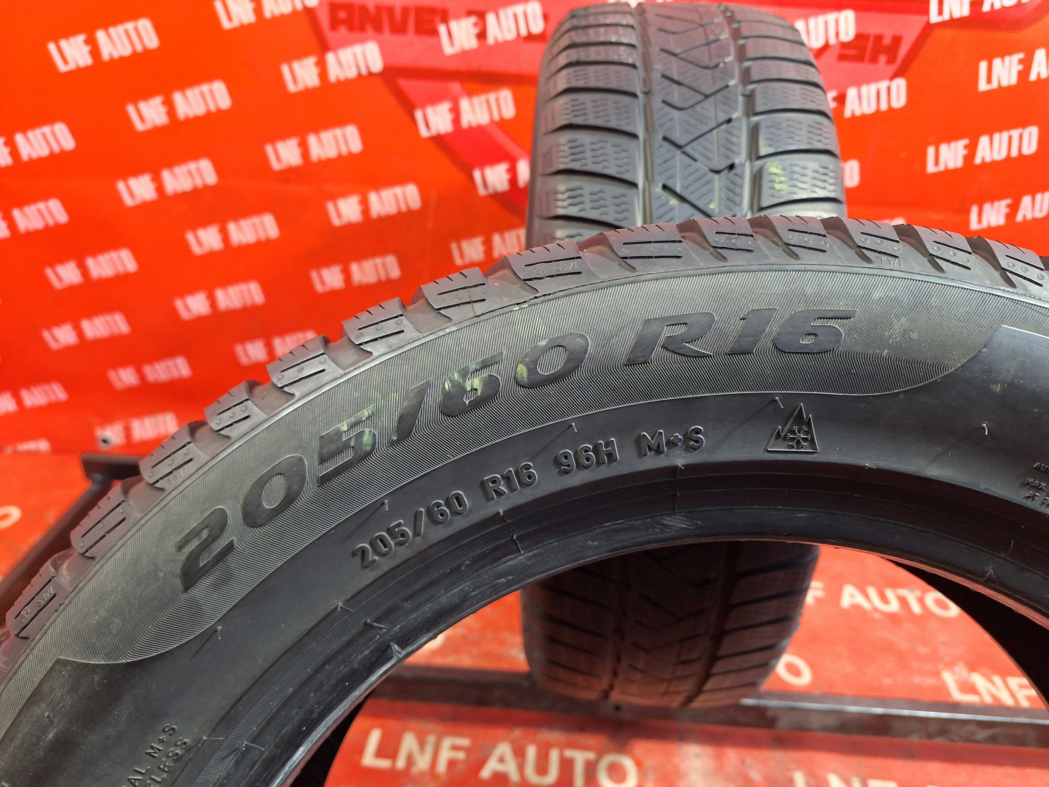 Anvelope de IARNA - 205/60/16 - PIRELLI - 5.75 MM - DOT 2020 !