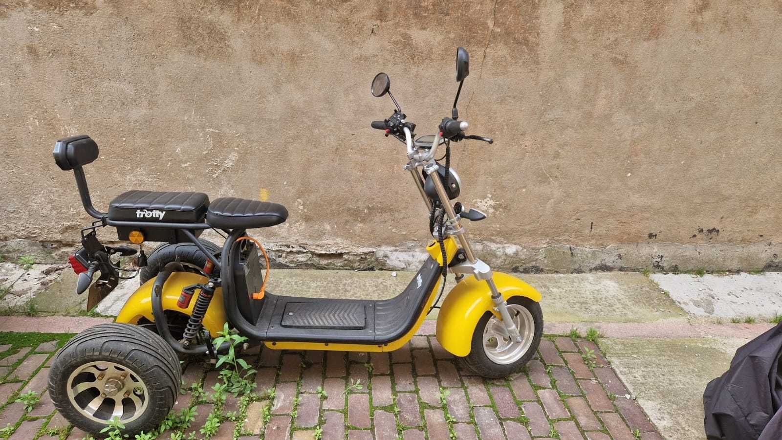 Scooter Electric 3 roti