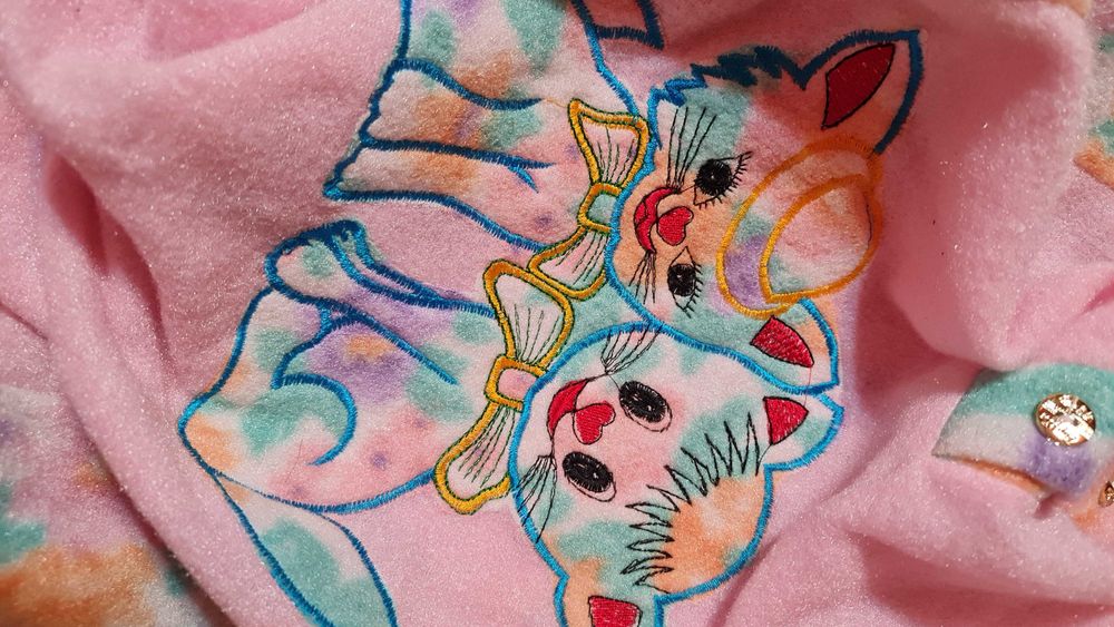 Pijama de damă cu botoșei