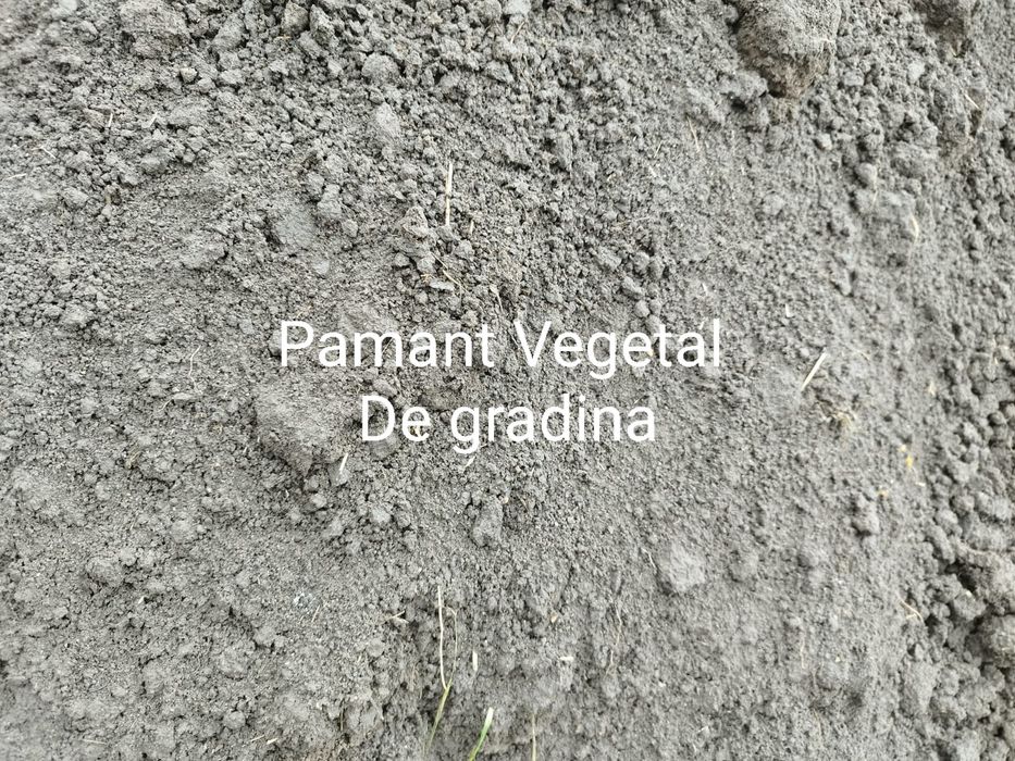 Concasata munte pamant vegetal balegar putred