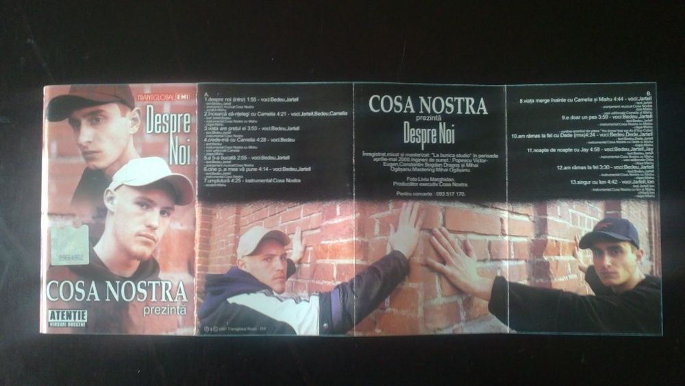 Casete si vinyl rap romanesc