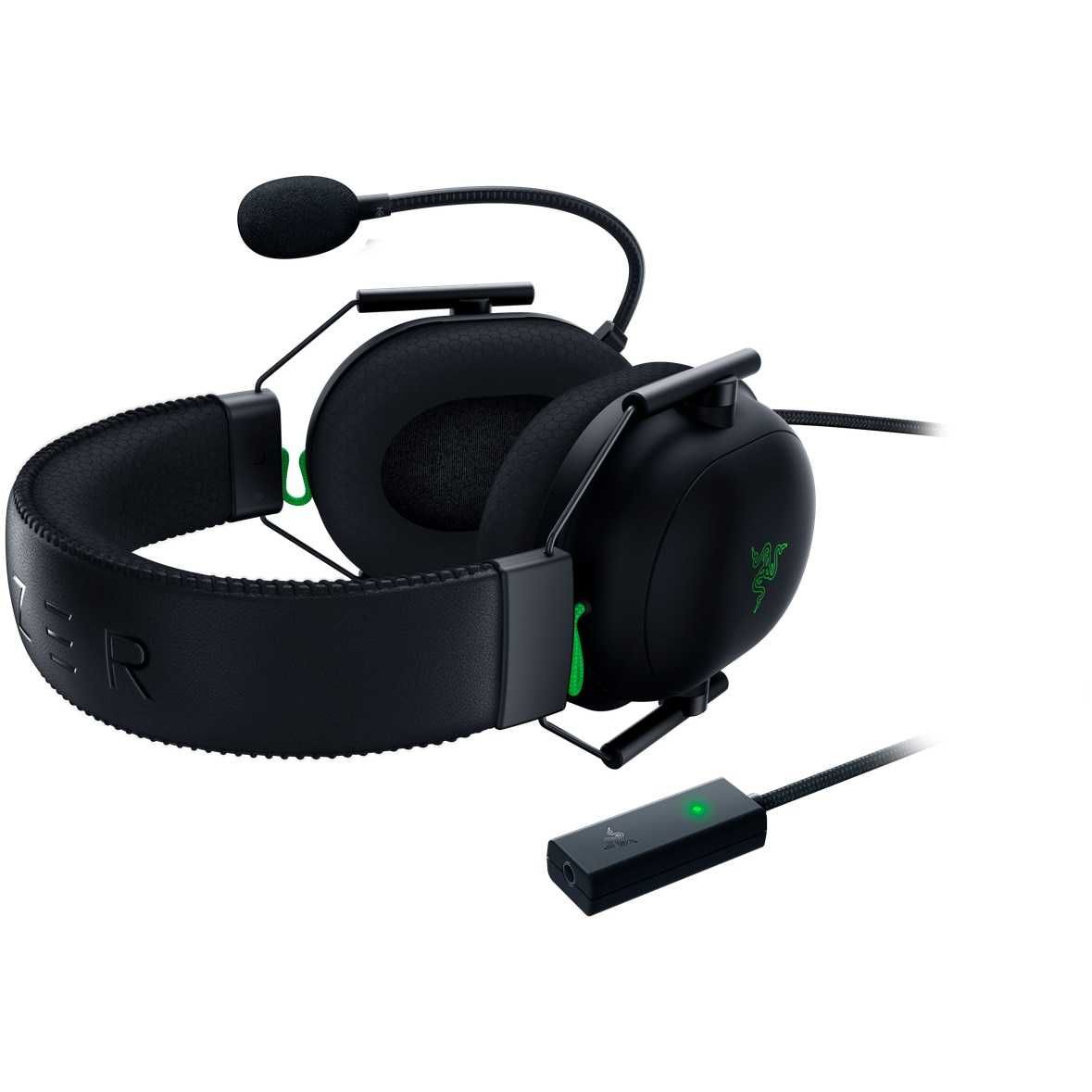 Casti gaming Razer BlackShark V2 + USB SoundCard, Multiplatforma