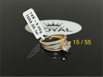 Bijuteria Royal CB : Inel dama aur 14k 3,00 grame