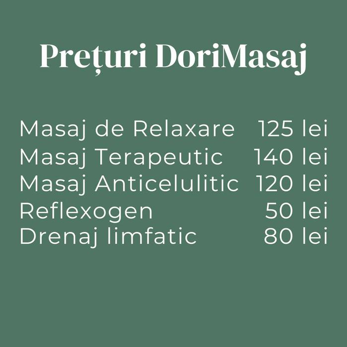 Masaj terapeutic & relaxare în Iași - ATENTIE!: NU oferim erotic!