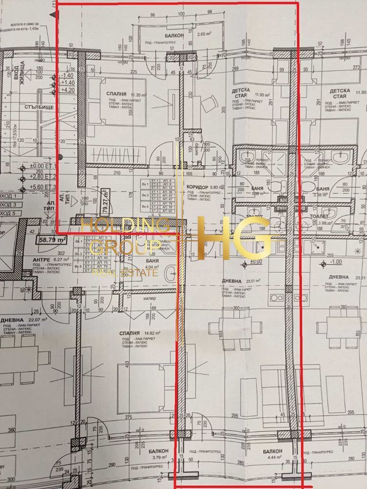 3-стаен в Варна-к.к. Св.Св. Константин и Елена площ 97 цена 165000