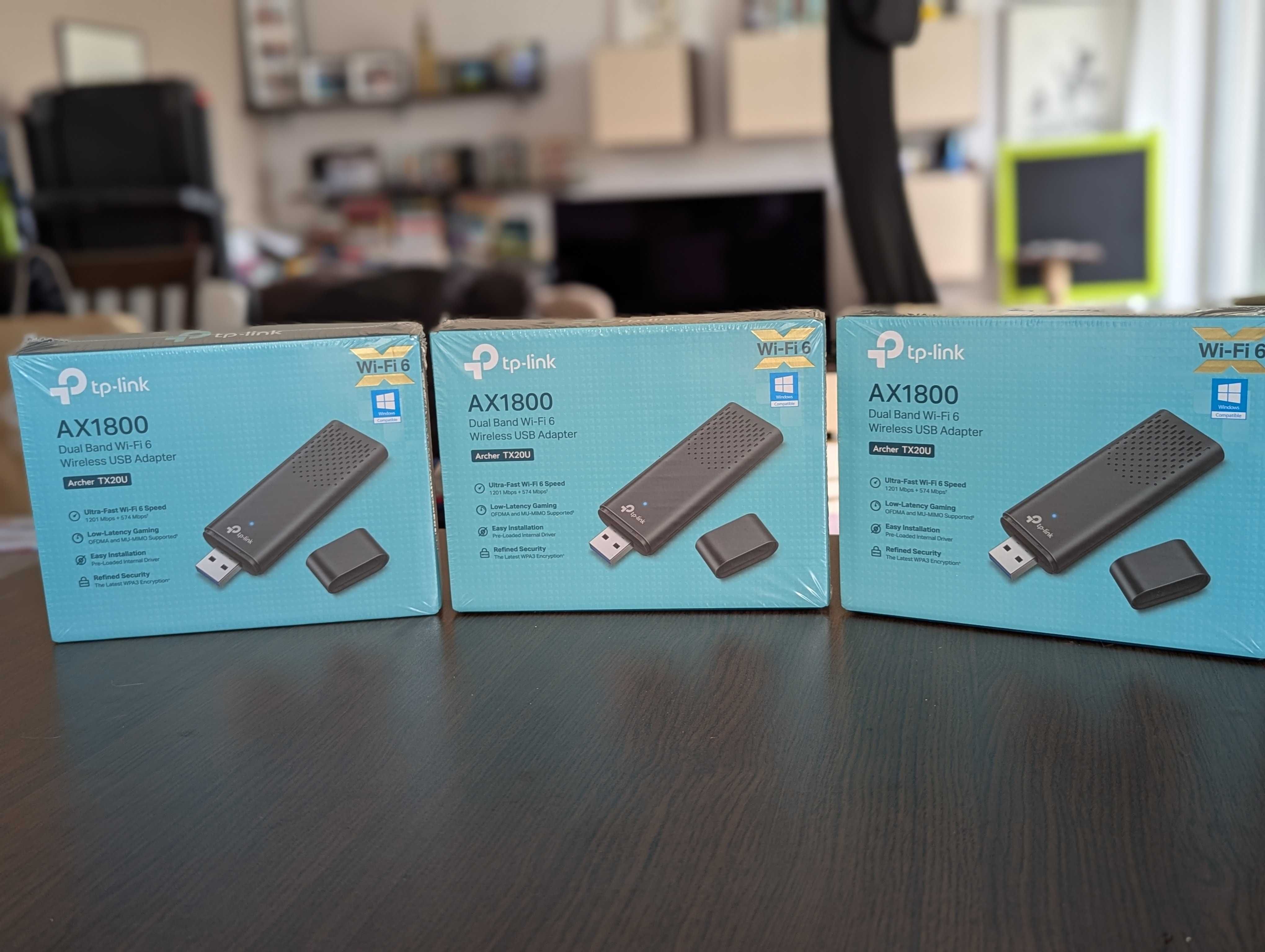 TP-Link WiFi USB Adapter Archer TX20U AX1800 - НОВО!