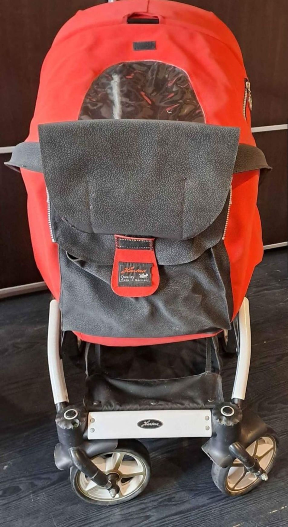 Бебешка количка с два коша от 0-6месеца и 6+ Hartan racer GT