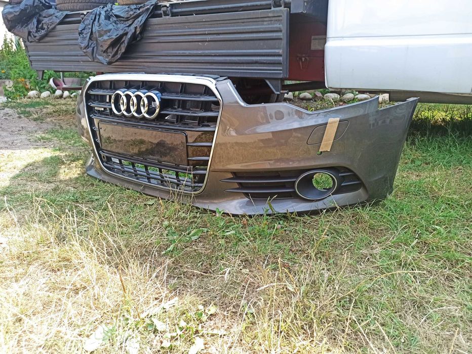 Предна броня audi a6 c7 s line