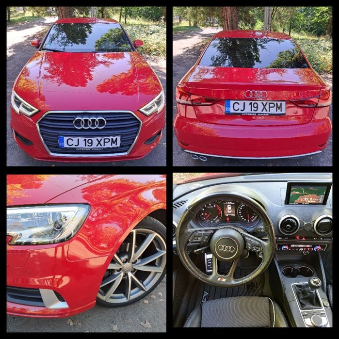 Audi A3 LIMOUSINE*Af.2017*1.4 Turbo*150 Cp*Navi*Clima*Pilot*Led*Euro6!