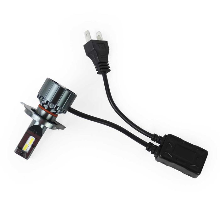 Kit becuri led auto F6 VC Cooling Tech H1 H4 H7 HIR2 HB3 CSP CANBUS