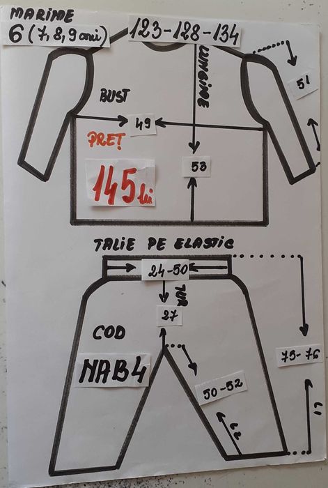 Costum popular pentru copii