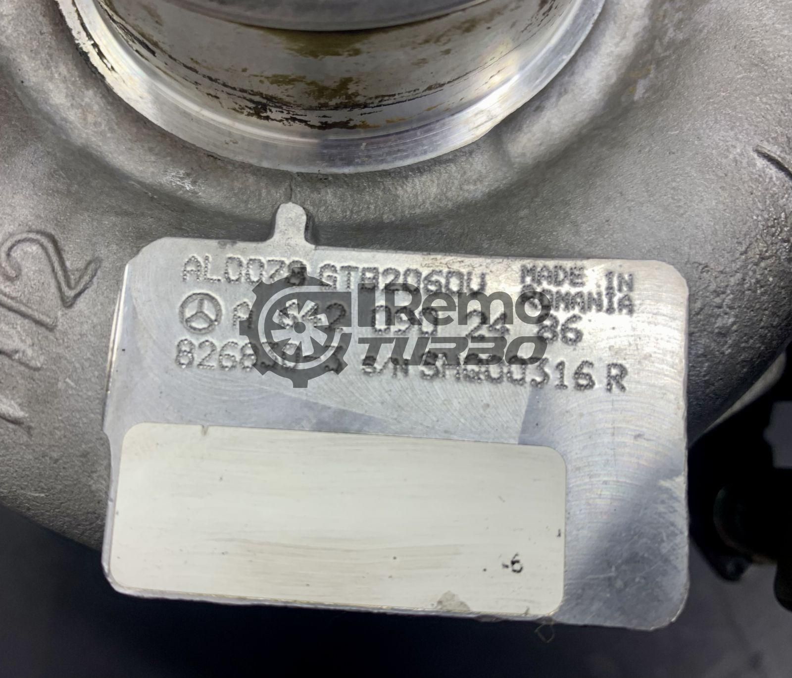 Turbosuflanta Mercedes 350 CDI