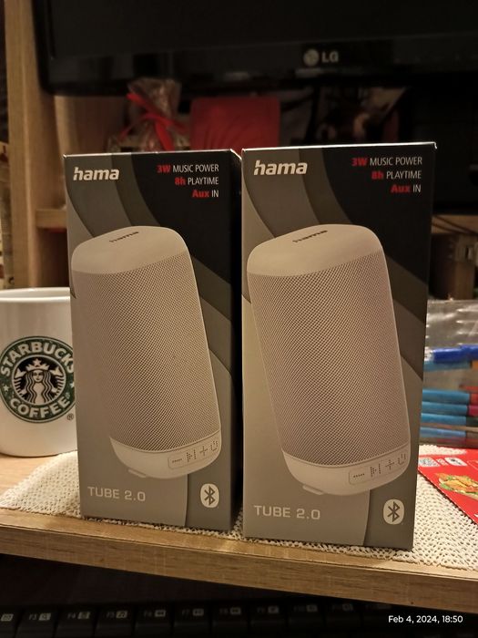 Boxe Bluetooth Hama Tube 2.0