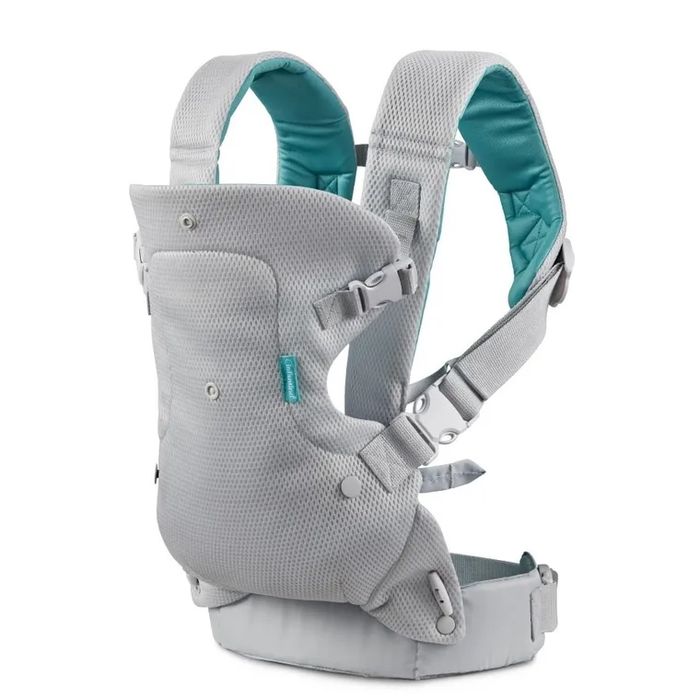 Infantino, marsupiu port-bebe 4in1 respirabil, gri
