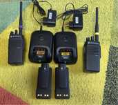 Statie emisie VHF CFR / Taxi Motorola DP2400E -  4 baterii -digitala