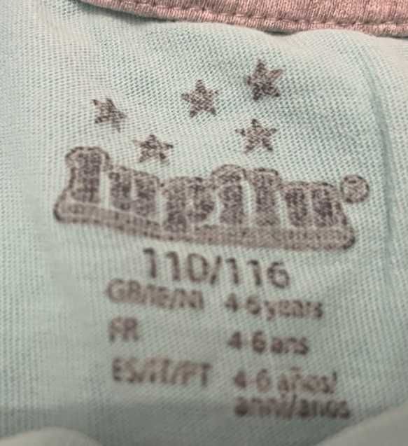 тениски 3 бр. с къс и 3 бр. с дълъг ръкав 100/116 см, 4-6 год.