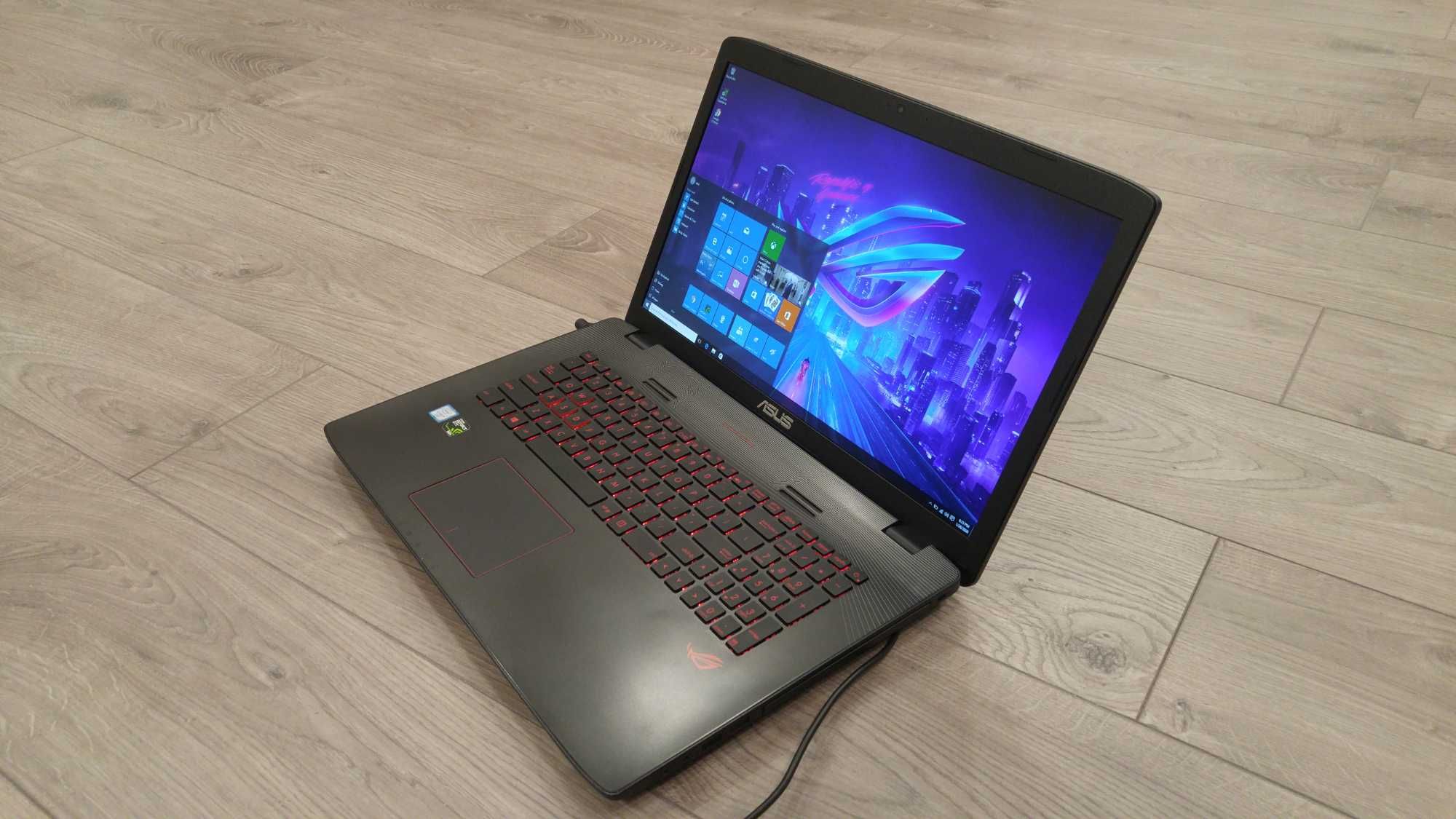 Laptop Asus Rog Strix 17", intel core- i7-, grafica, editare, gaming